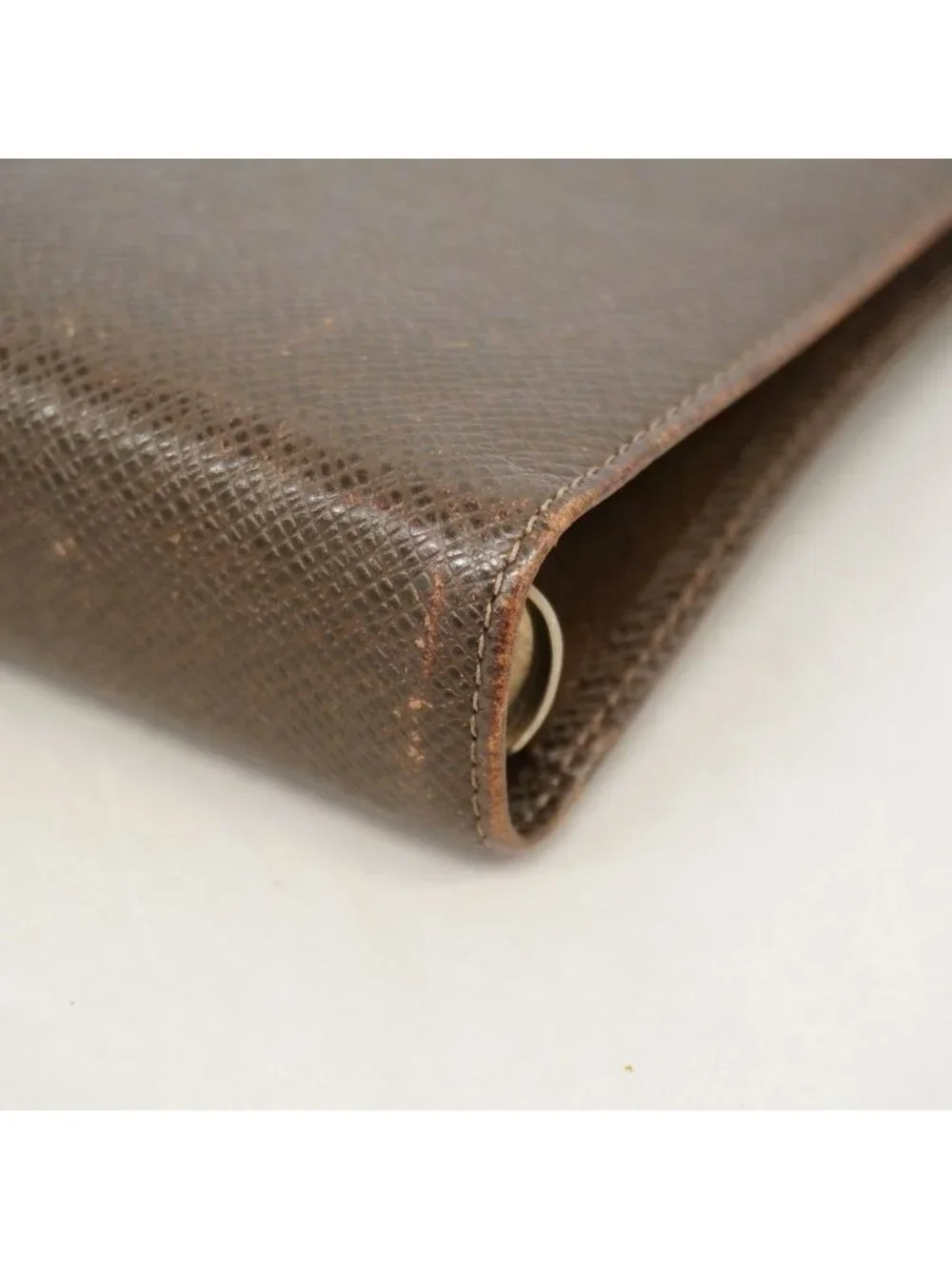 Louis Vuitton Notebook Cover Taiga Agenda MM Grizzly